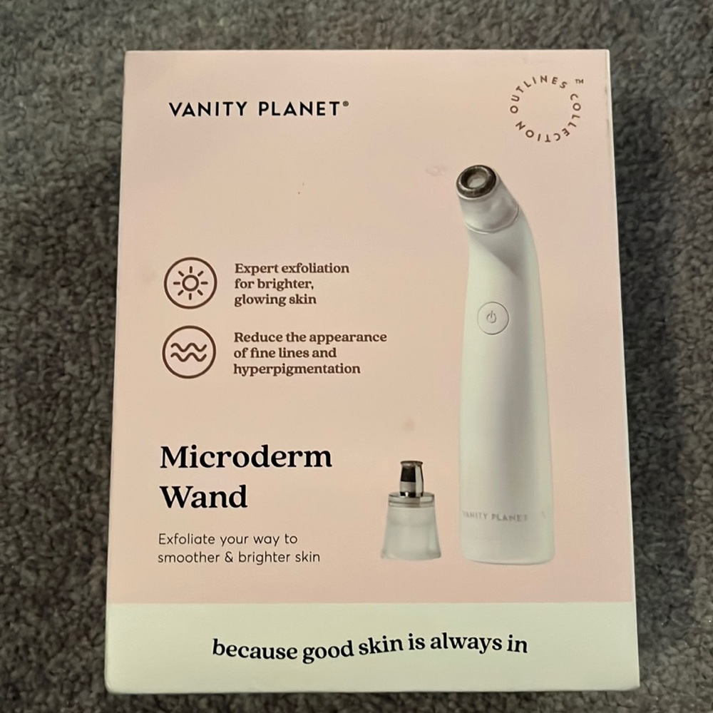 Vanity Planet Microdermabrasion Wand NIB